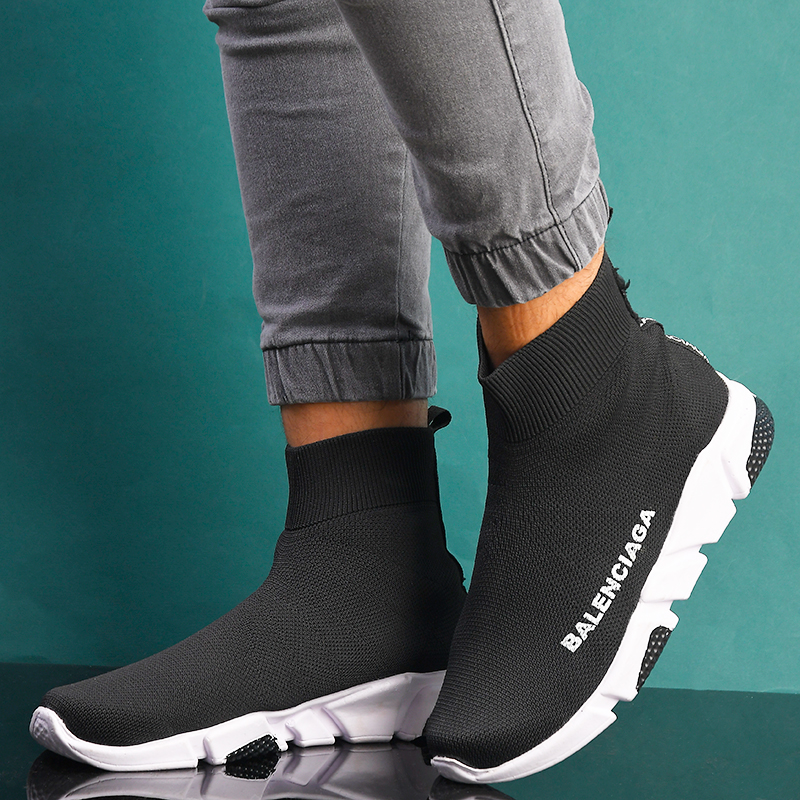 كفش مردانه مشكي  ساقدارمدل Luca