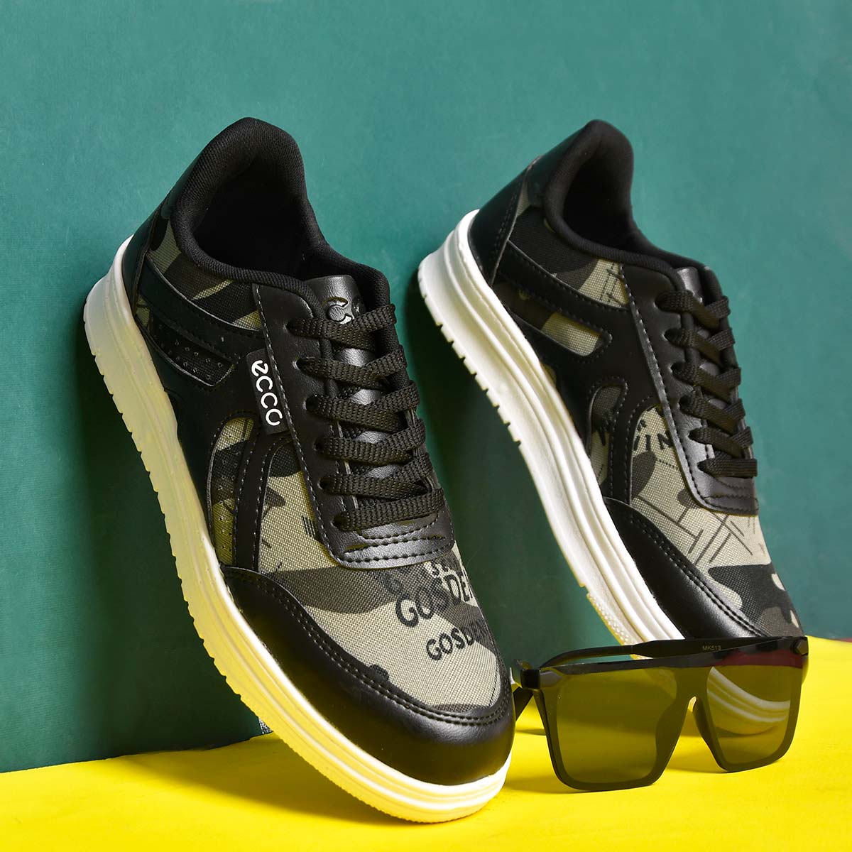 کفش مردانه eccoچریکی مدل bakhsha