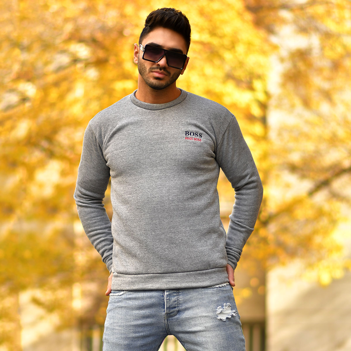 پلیور تو کرکی ضخیم مردانه مدل Ashkan