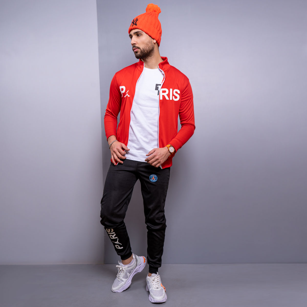 ست سوئیشرت شلوار PARIS مردانه مدلMADON