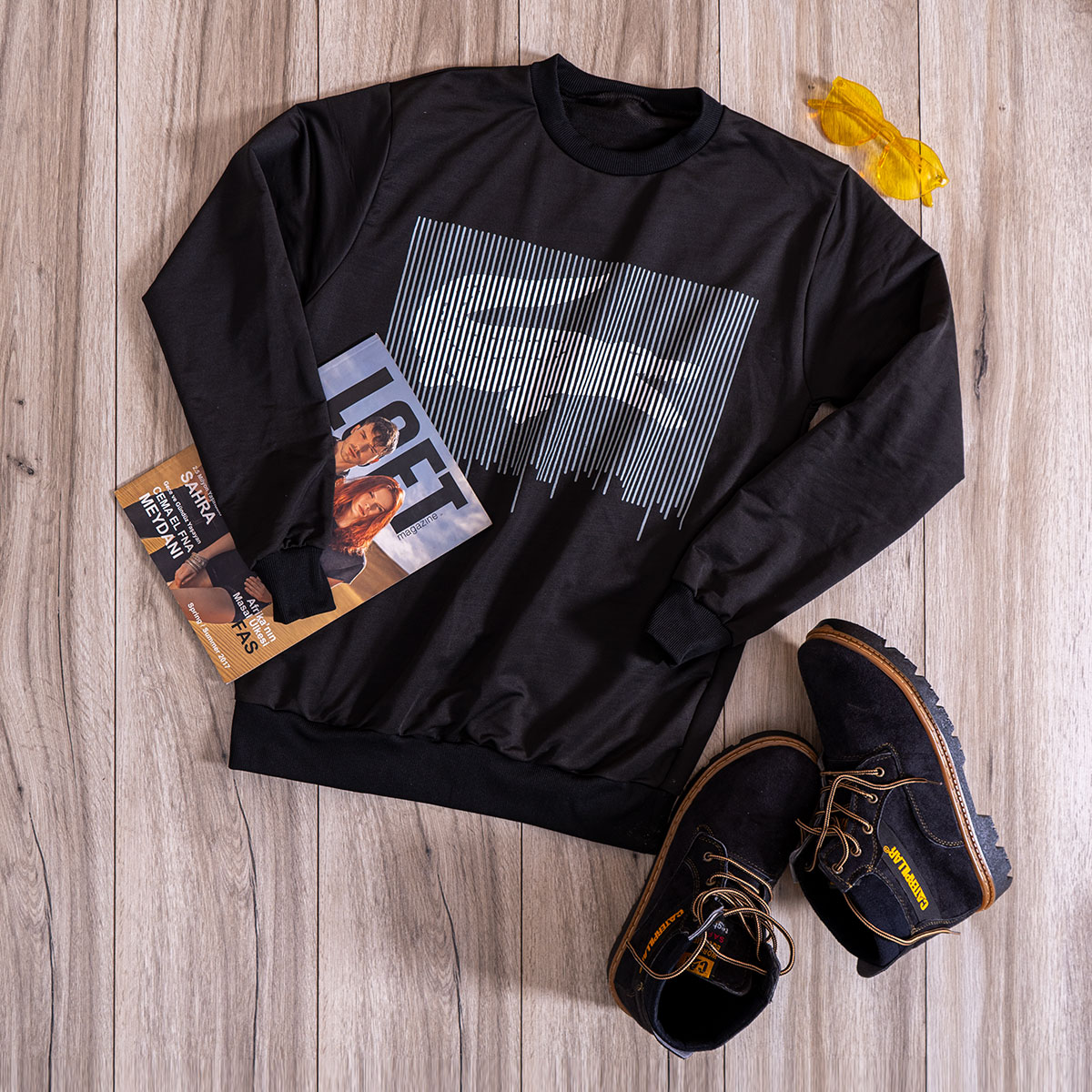 تیشرت آستین بلند مردانه مدل Kavish