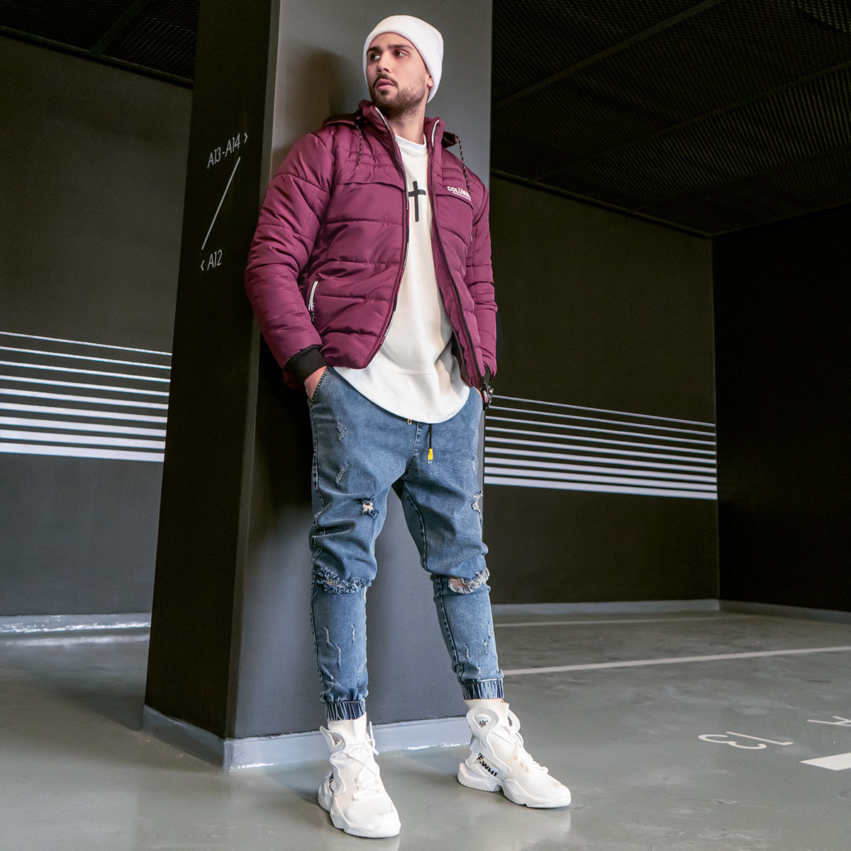 کاپشن مردانه مدل Hamin