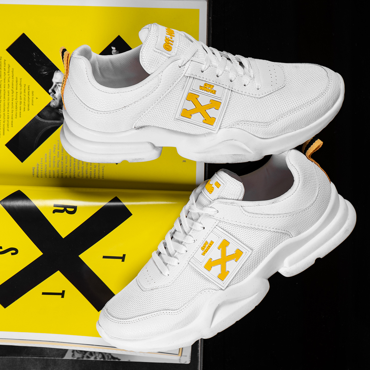 کفش ورزشی مردانه اف وایت سفیدمدلNamit