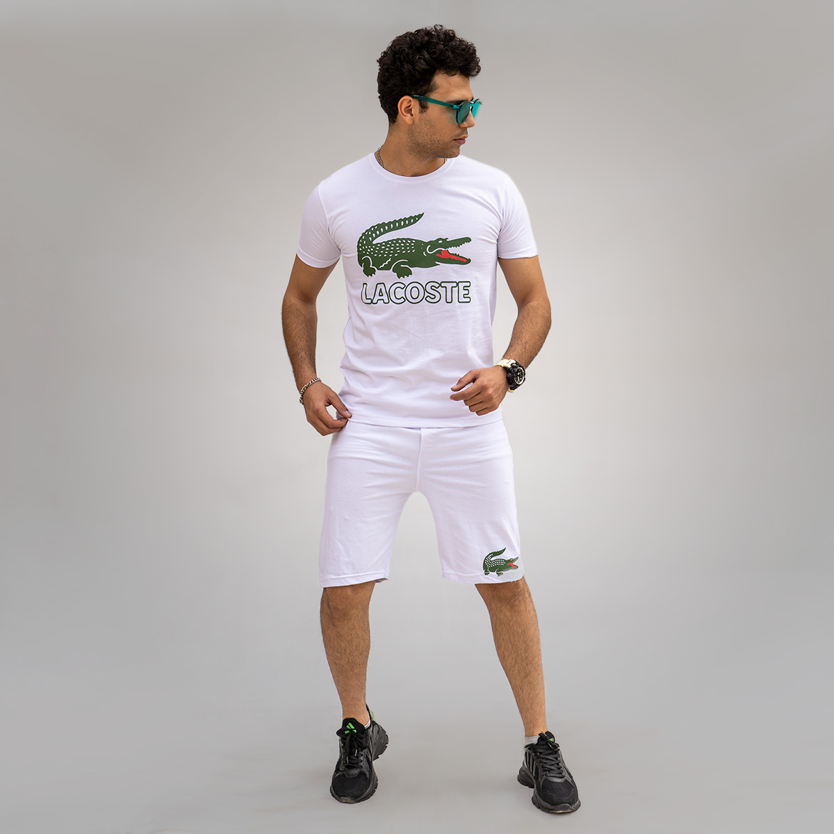 ست تيشرت شلوارك LAGOSTE مدل Jasper