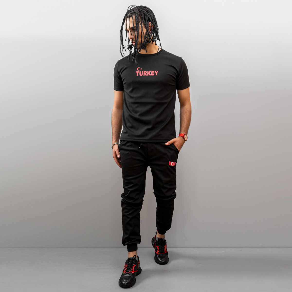 ست تیشرت شلوار Turkey مردانه مدل Kazin