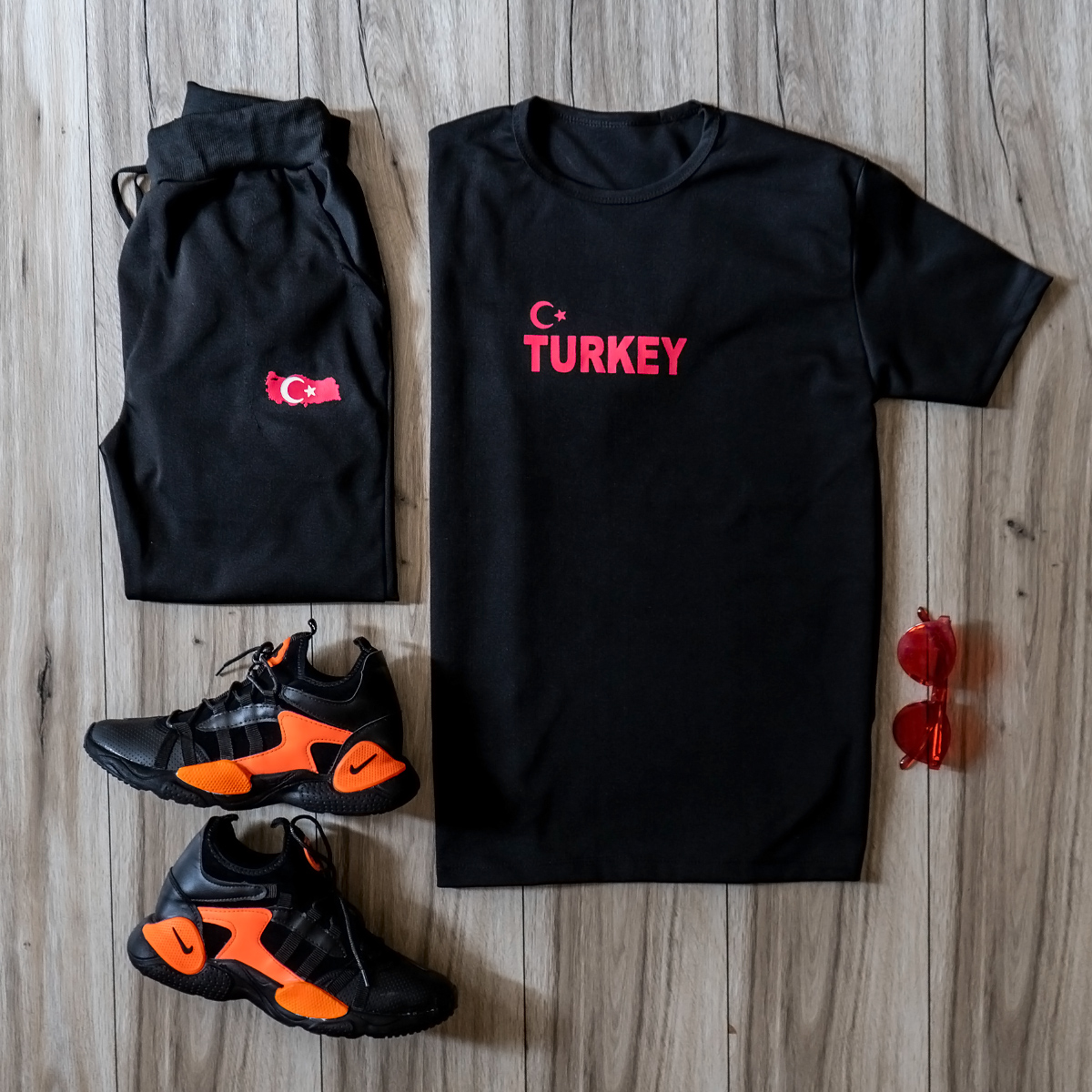 ست تیشرت شلوار Turkey مردانه مدل Kazin