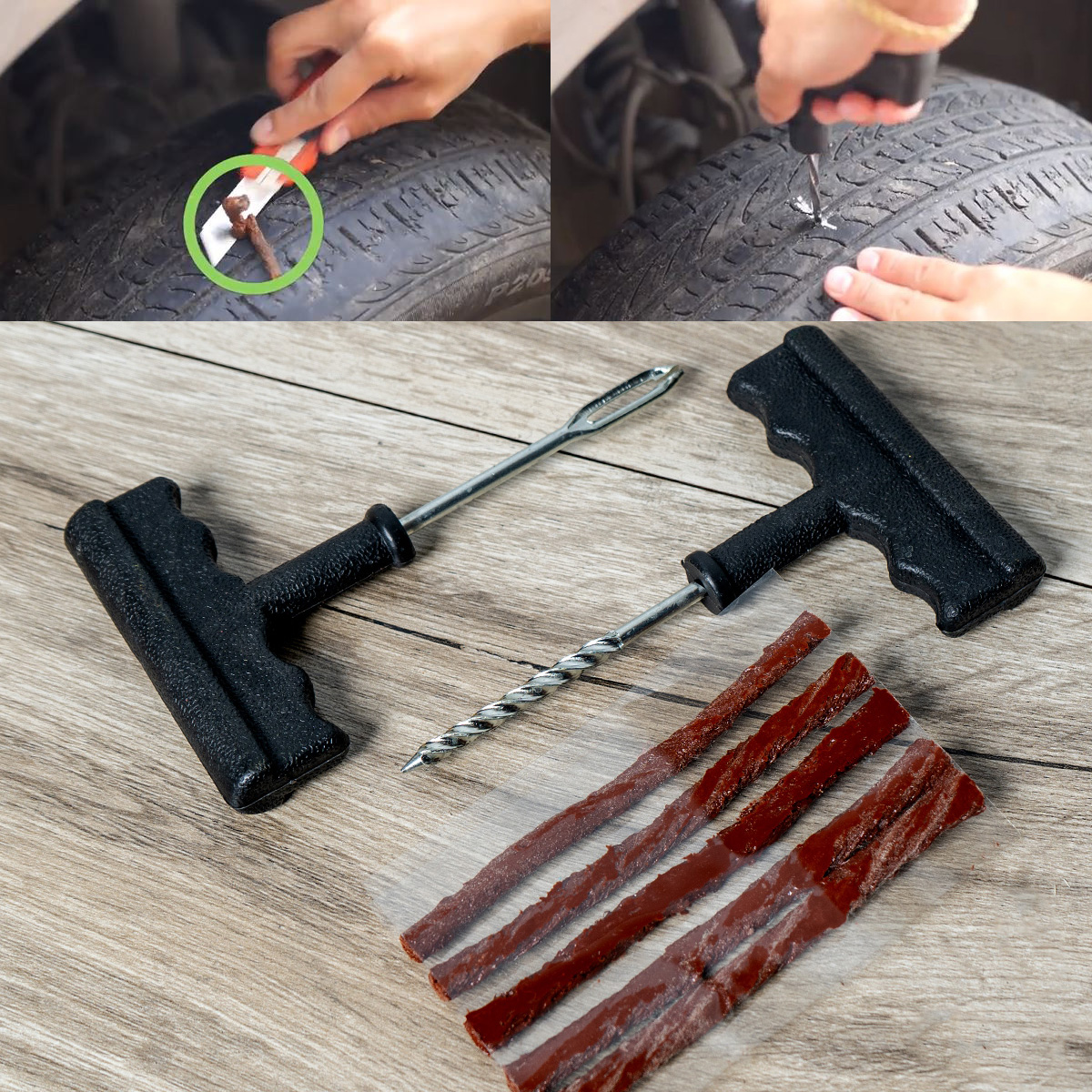 کیت پنچرگیری لاستیک خودرو هانگ فنگ