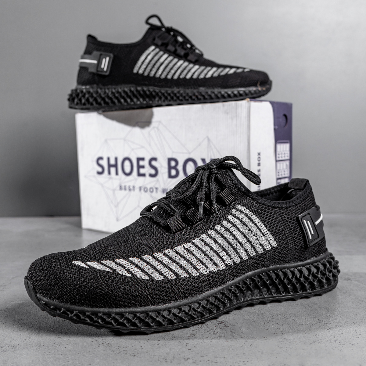 کفش ورزشی آف وایت مردانه مشکی مدل Elio