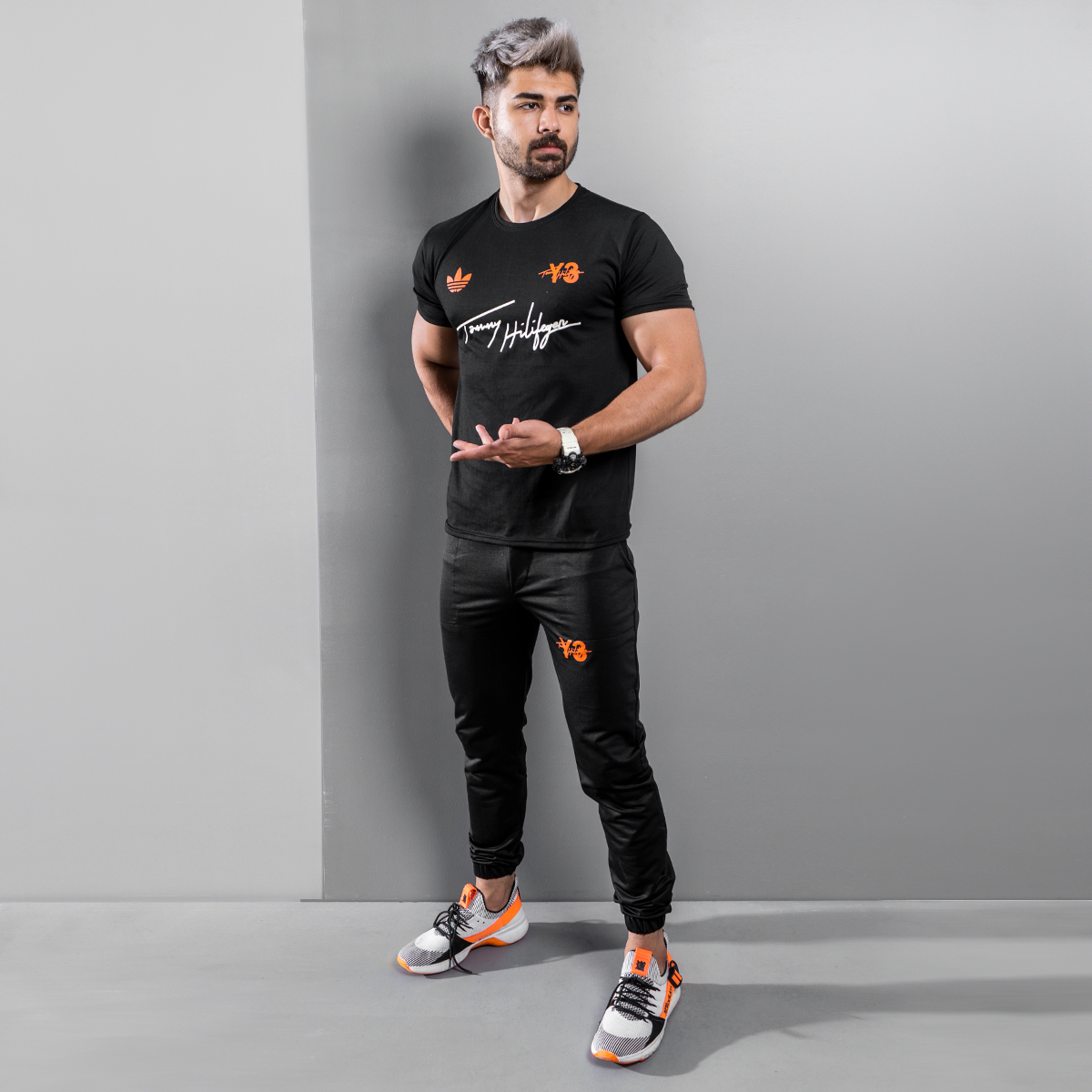 ست تیشرت شلوار Adidas -Y3 مردانه مدل Dipali