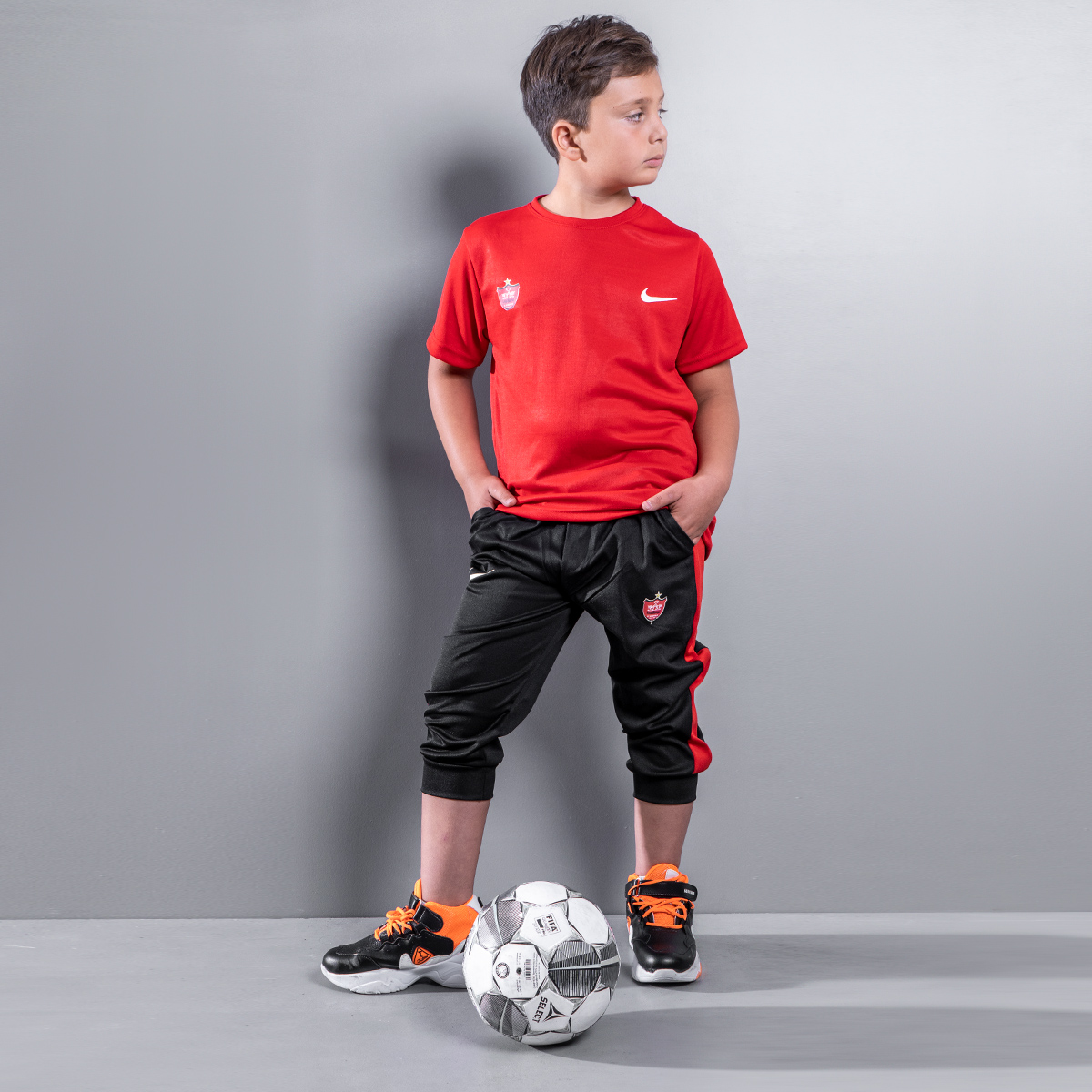 ست بچگانه تیشرت شلوارک پرسپولیس مدل Arox