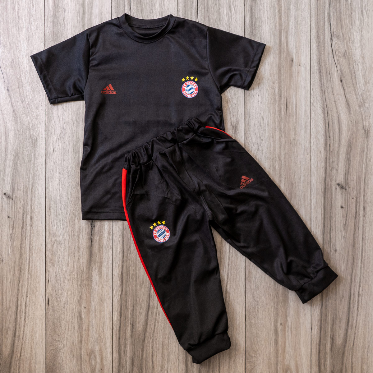 ست بچگانه تیشرت شلوارک بایرن مونیخ مدل Z114