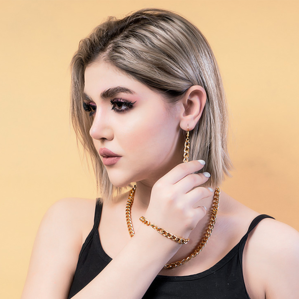 نیم ست زنانه Cartier مدل Mandana