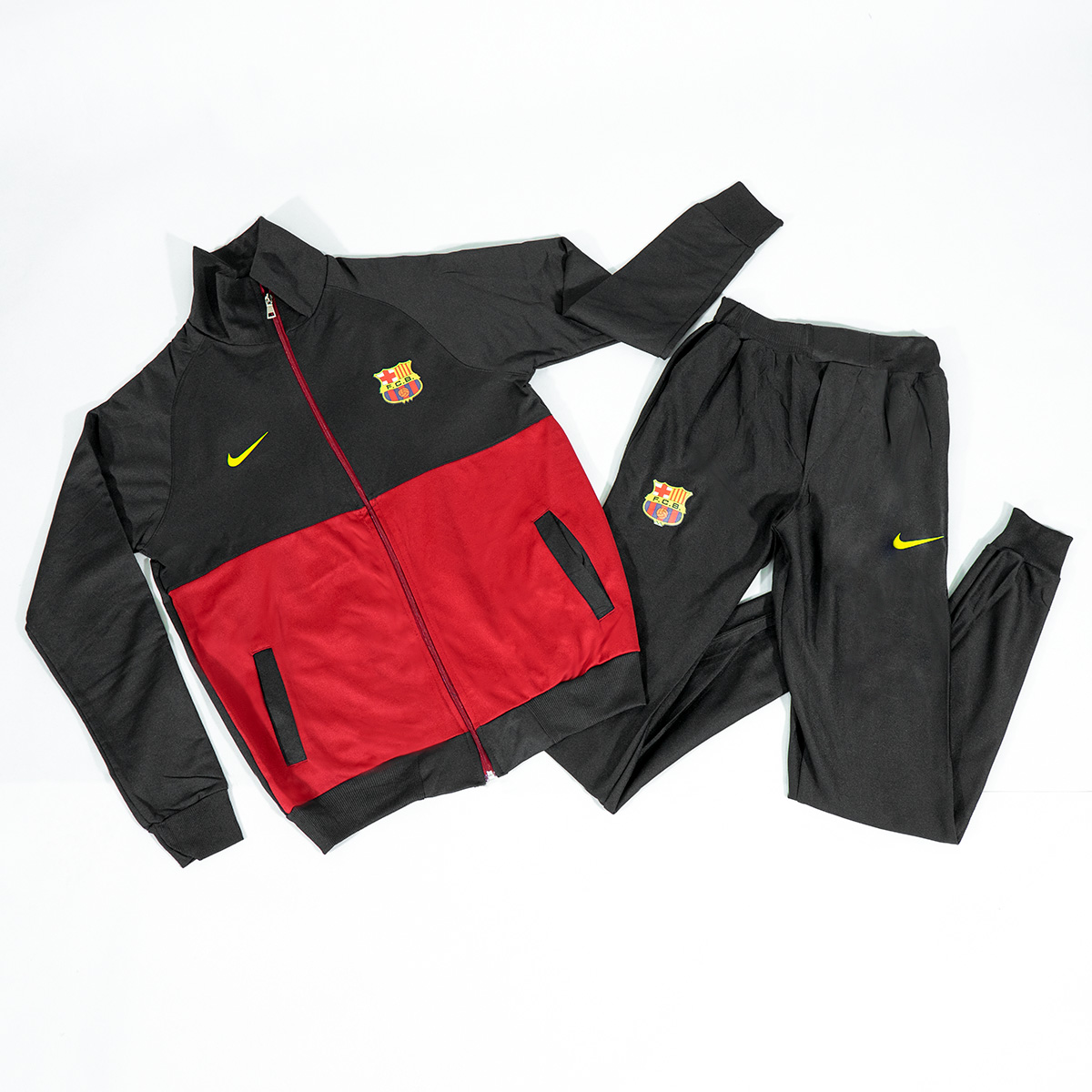 ست سوئیشرت شلوار بارسلونا مدل F.C.M