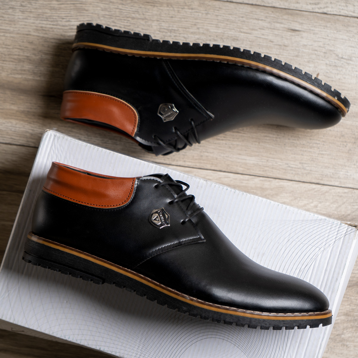 کفش تخت مردانه ساده مدل Victor