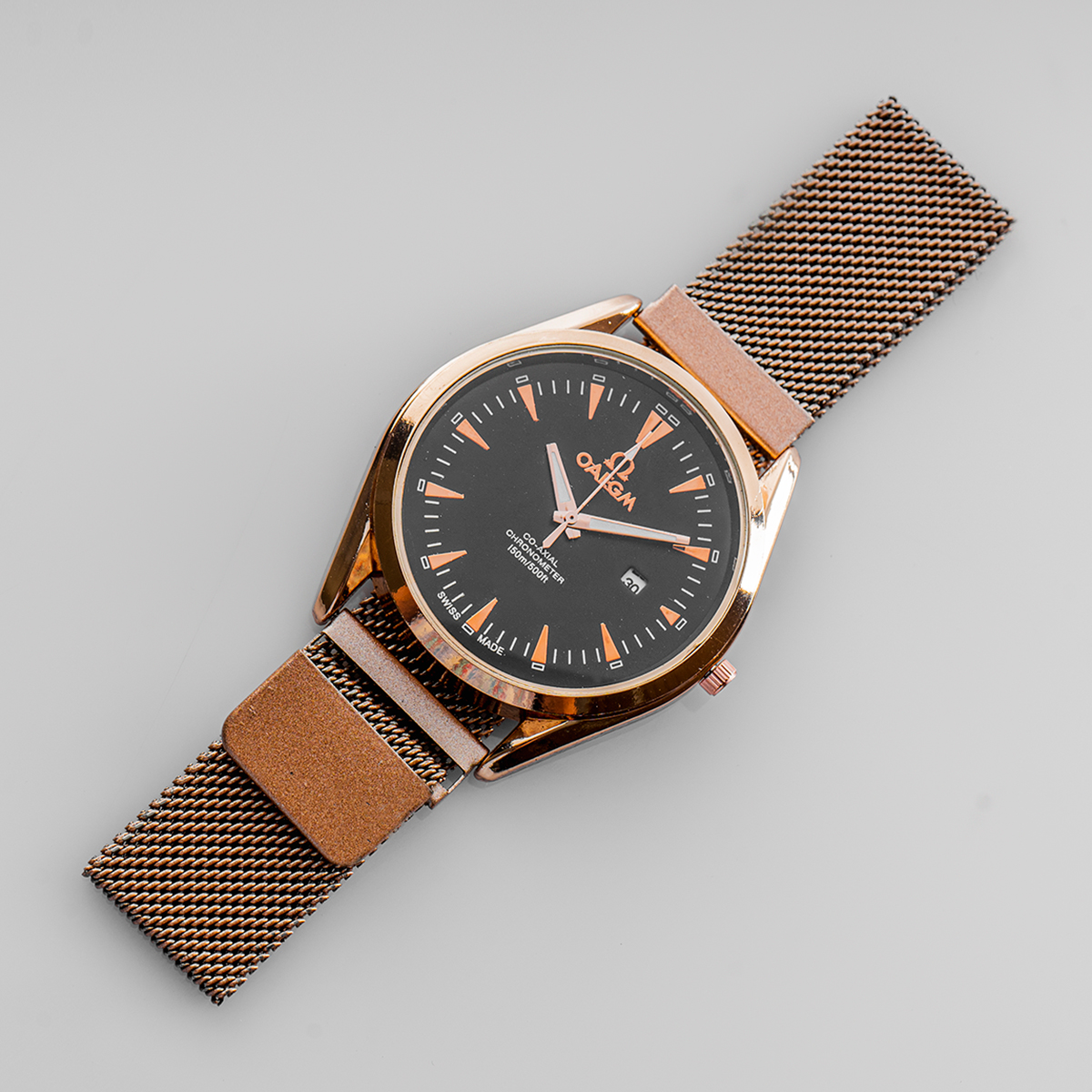 ساعت Omega رزگلد مدل Hiro