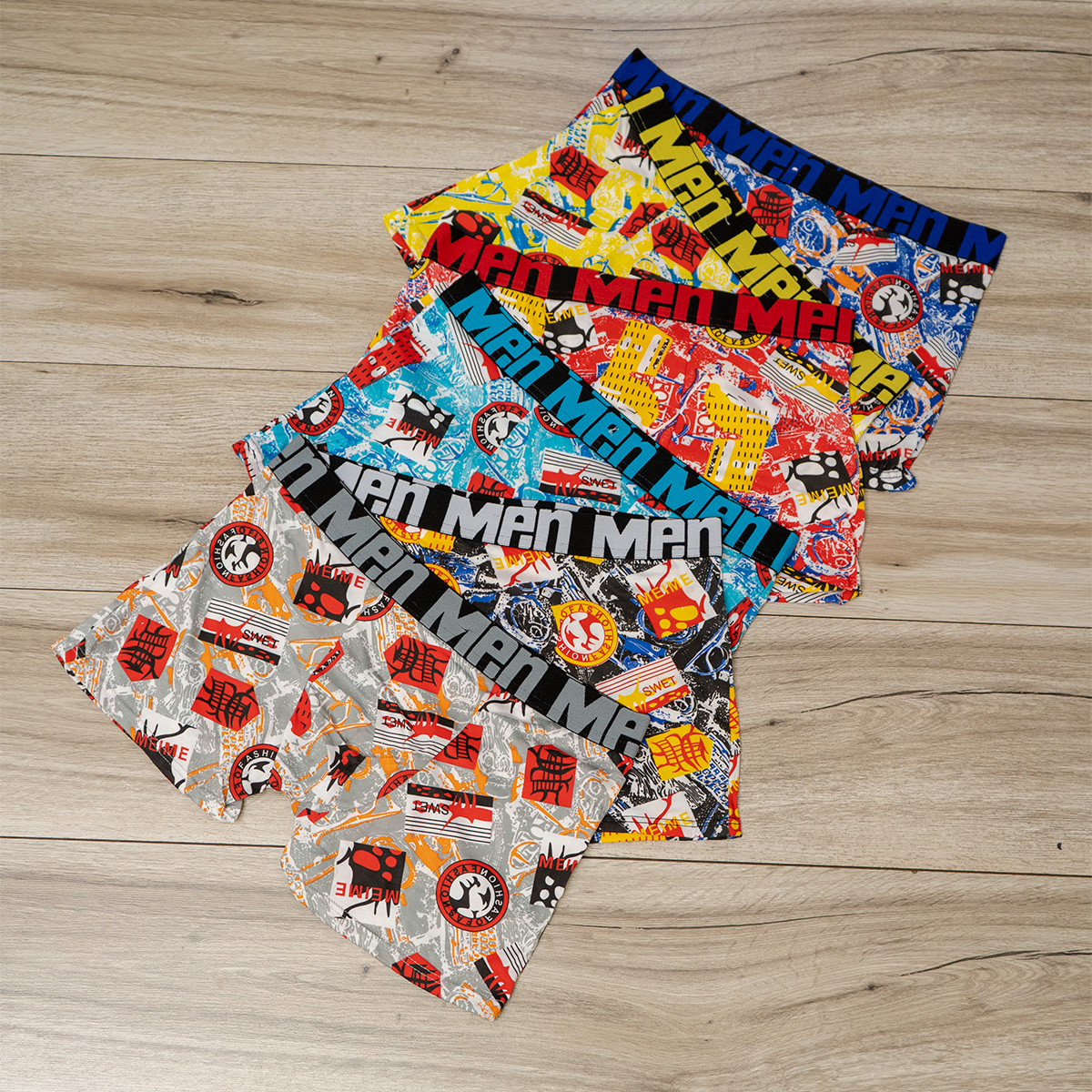 شورت نیم پا طوسی(T) مدل .MAN(T)