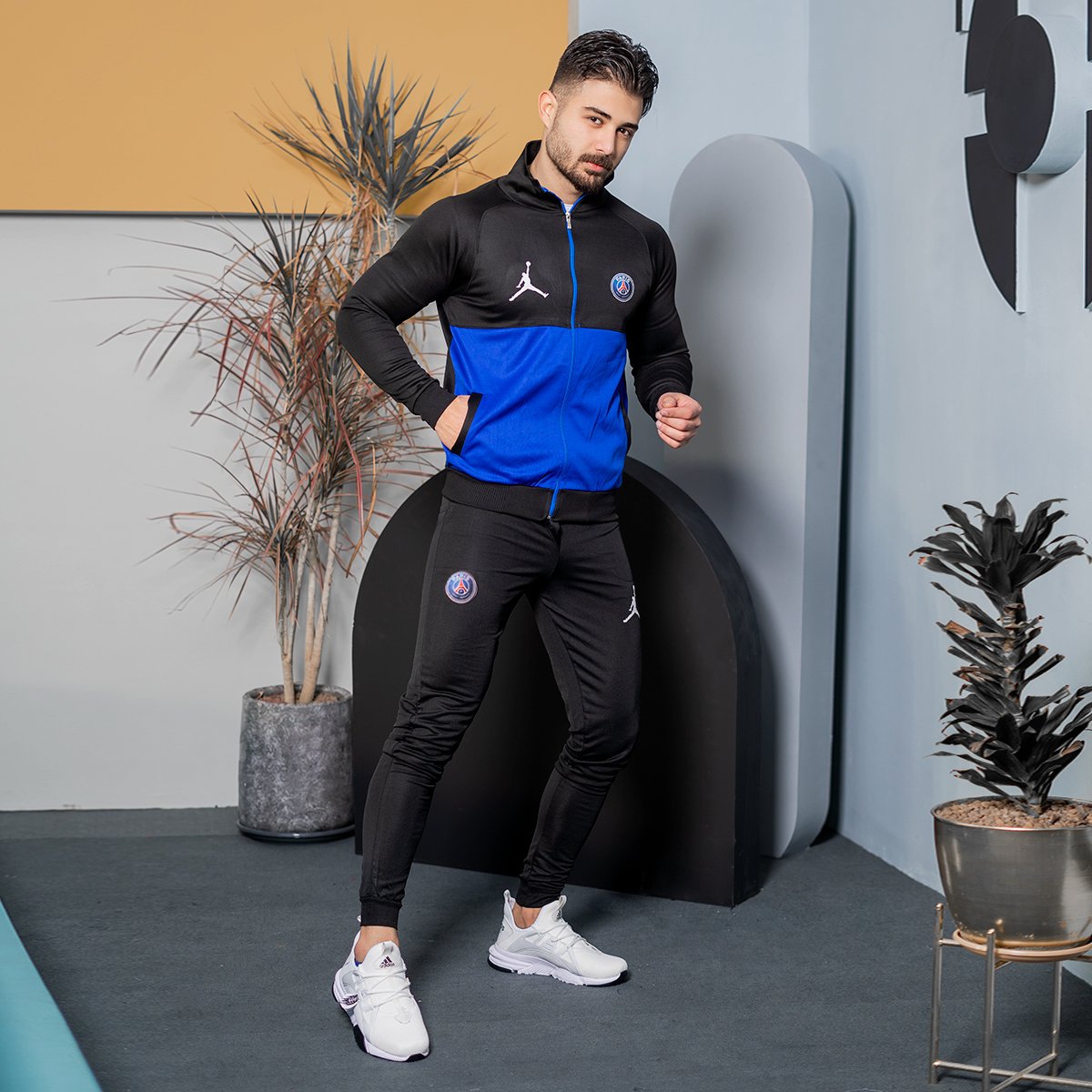 ست سوئیشرت شلوار پاریس جردن مدل Farna