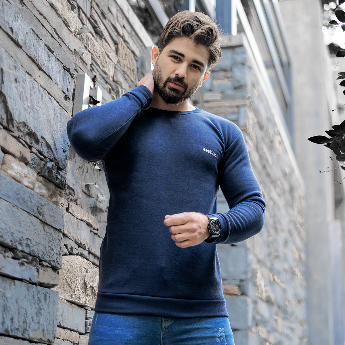 دورس ریبوک سرمه ای مردانه مدلivano