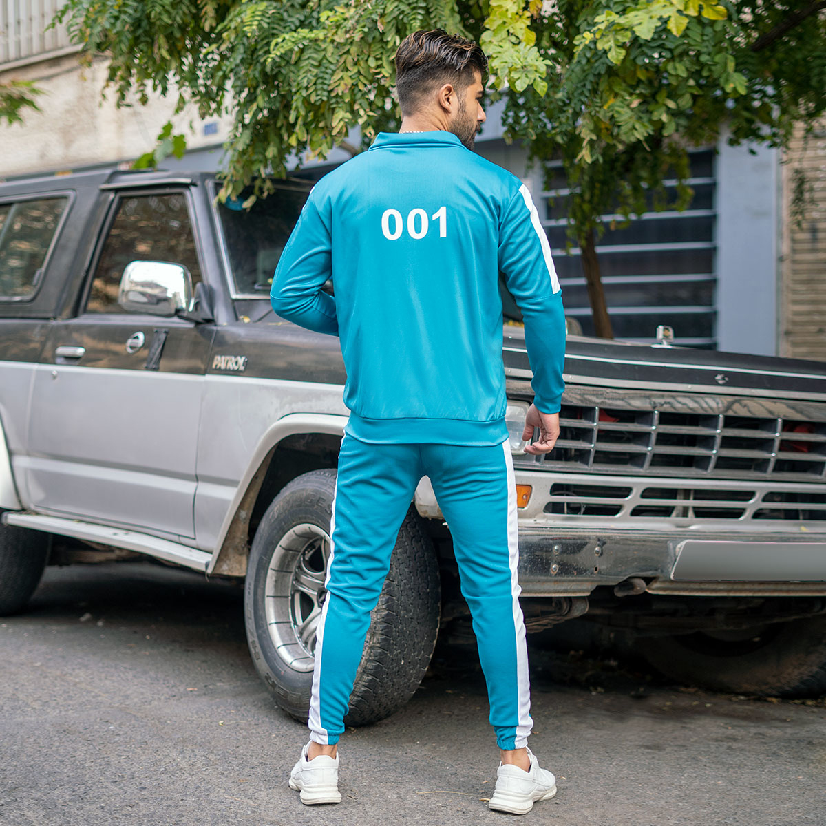 ست سوییشرت شلوار مردانه 001 مدل squid game