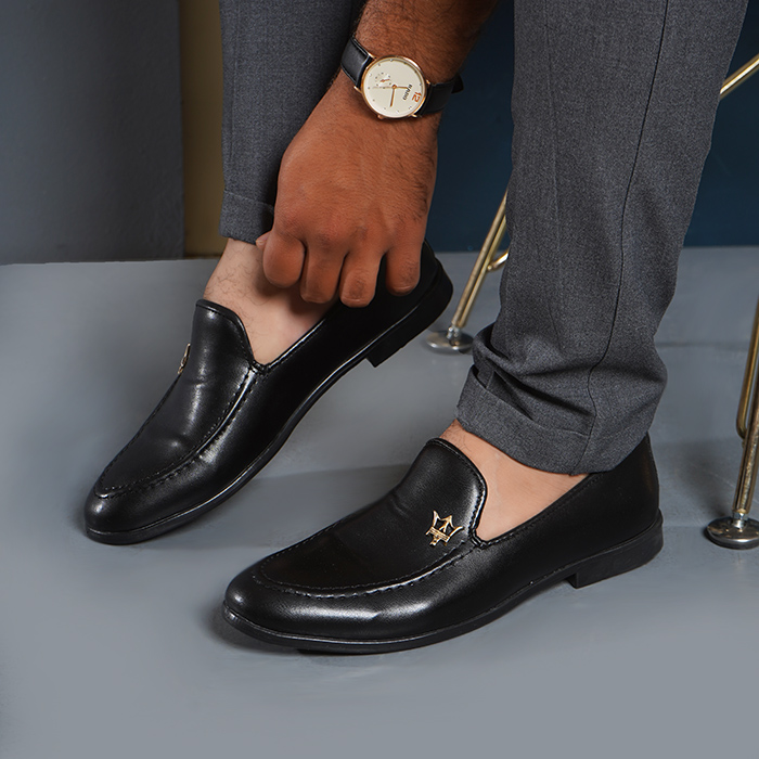 کفش کالج مازراتی مردانه مشکی مدل M372