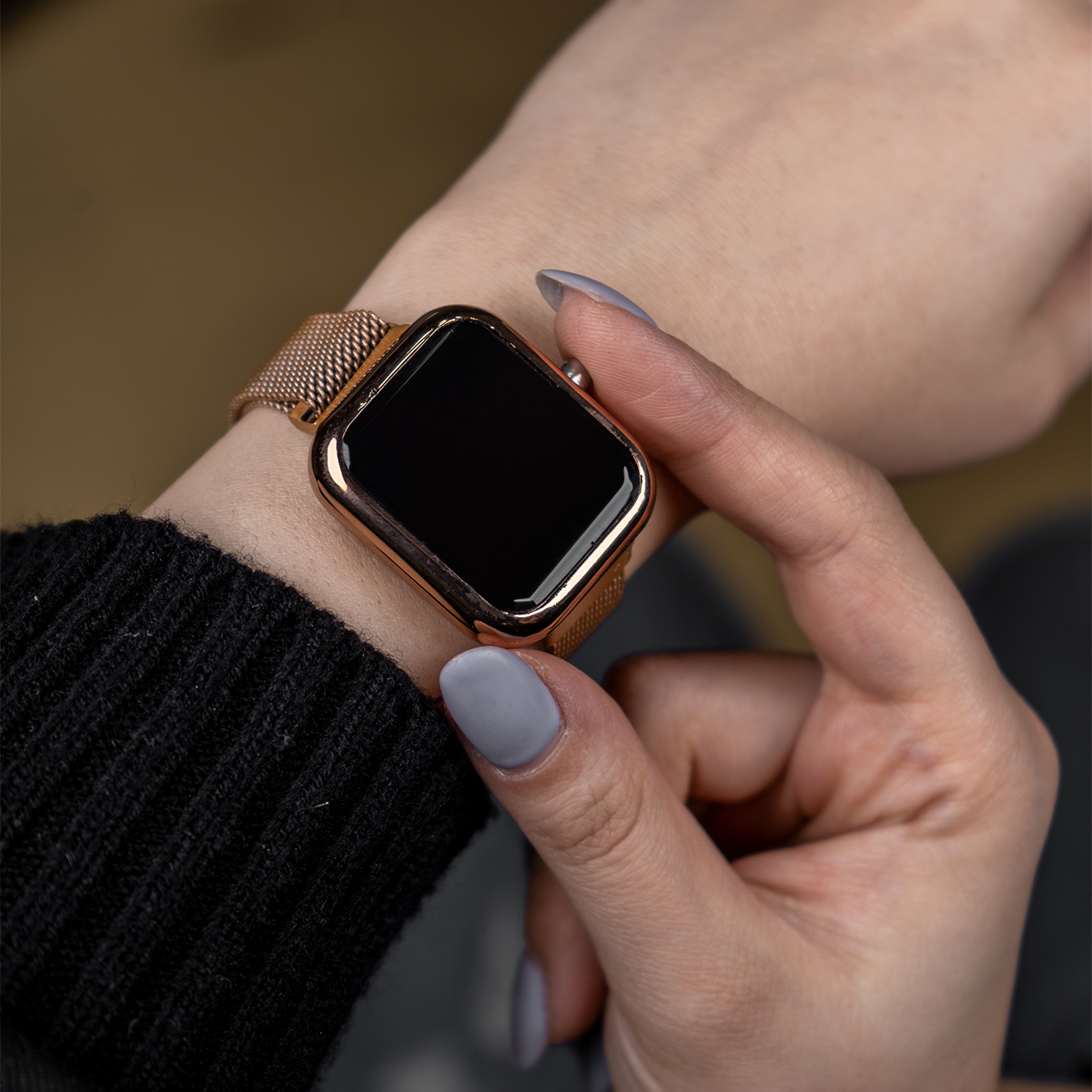 ساعت LED رزگلد مدل ZX500