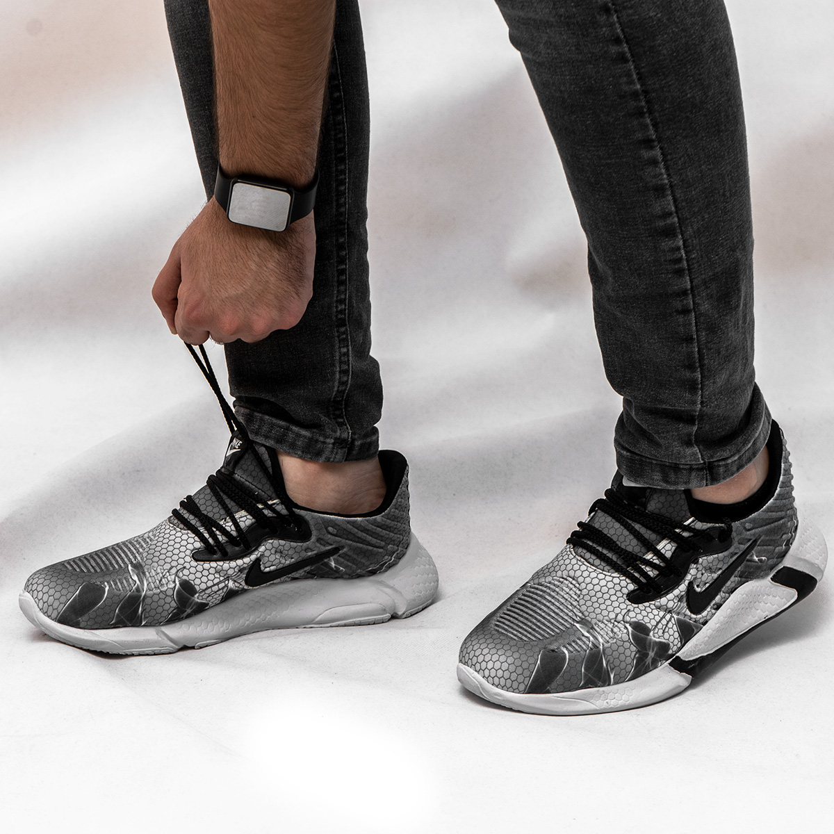 کفش ورزشی مردانه طوسی مدل Moler