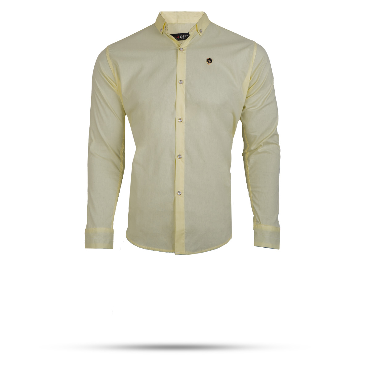 پیراهن مردانه زرد مدلFarzin