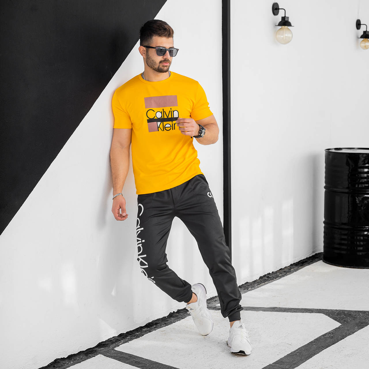 ست تیشرت شلوار مردانه مدل Calvin