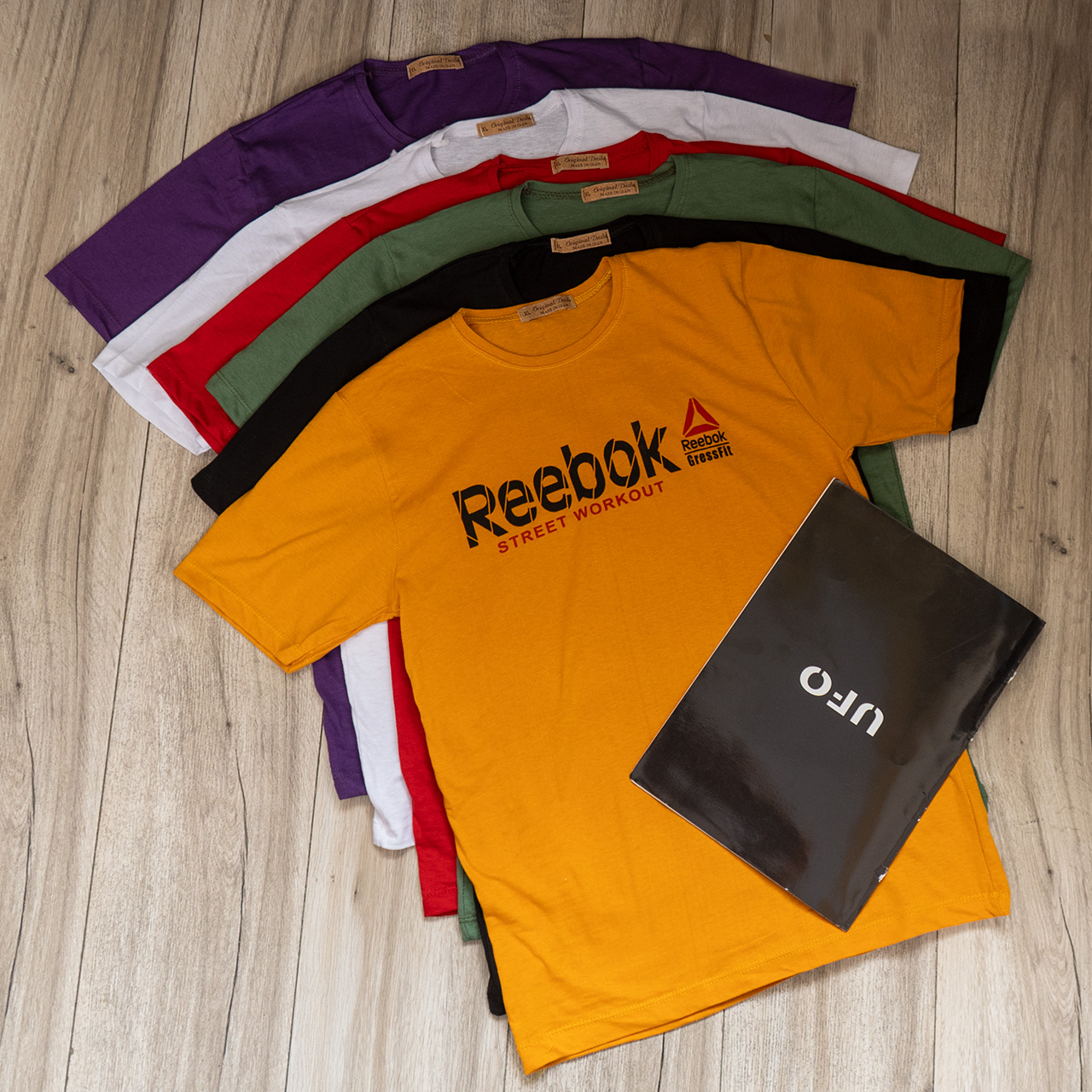 تیشرت ریبوک زرد مردانه مدل street