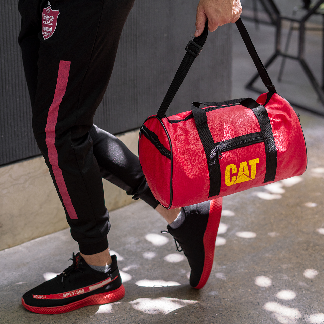 ساک ورزشی Cat قرمز مدل Bahram