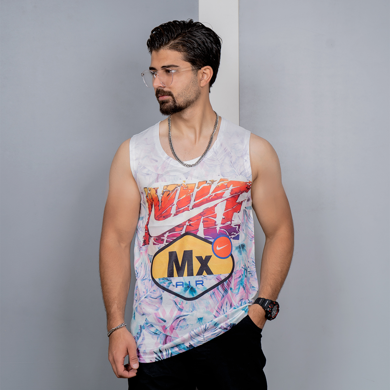 رکابی (T) مردانه نایک مدل MX