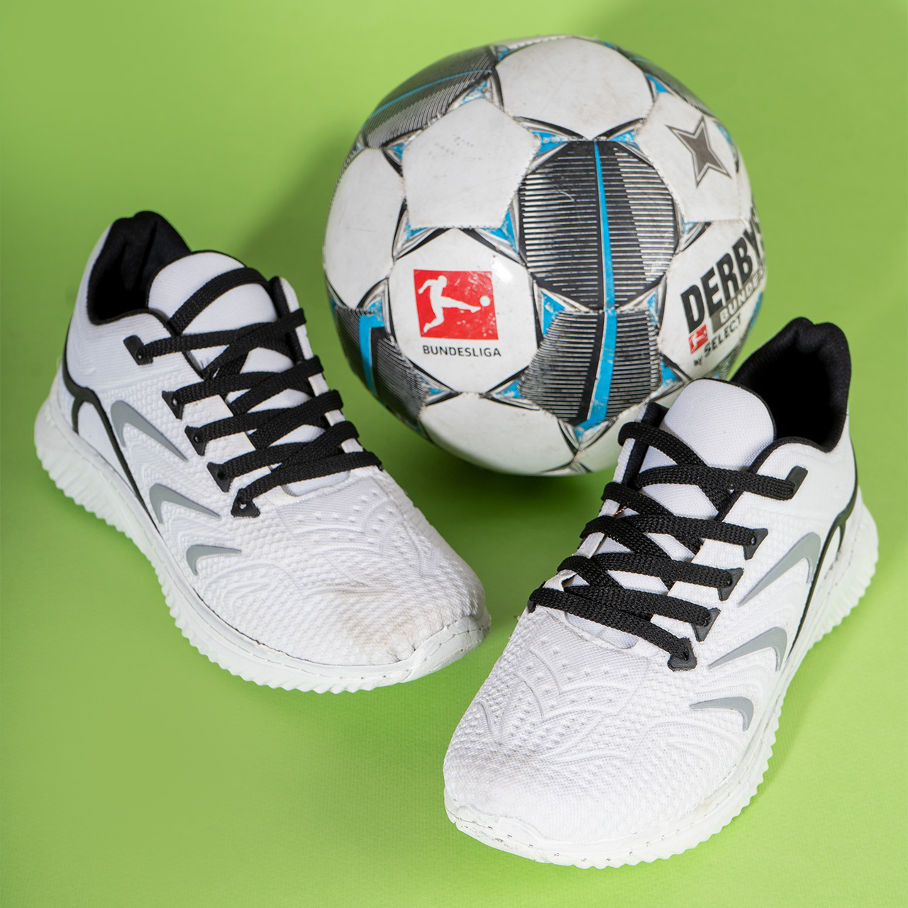 کفش ورزشی سفید طوسی مردانه مدل R76