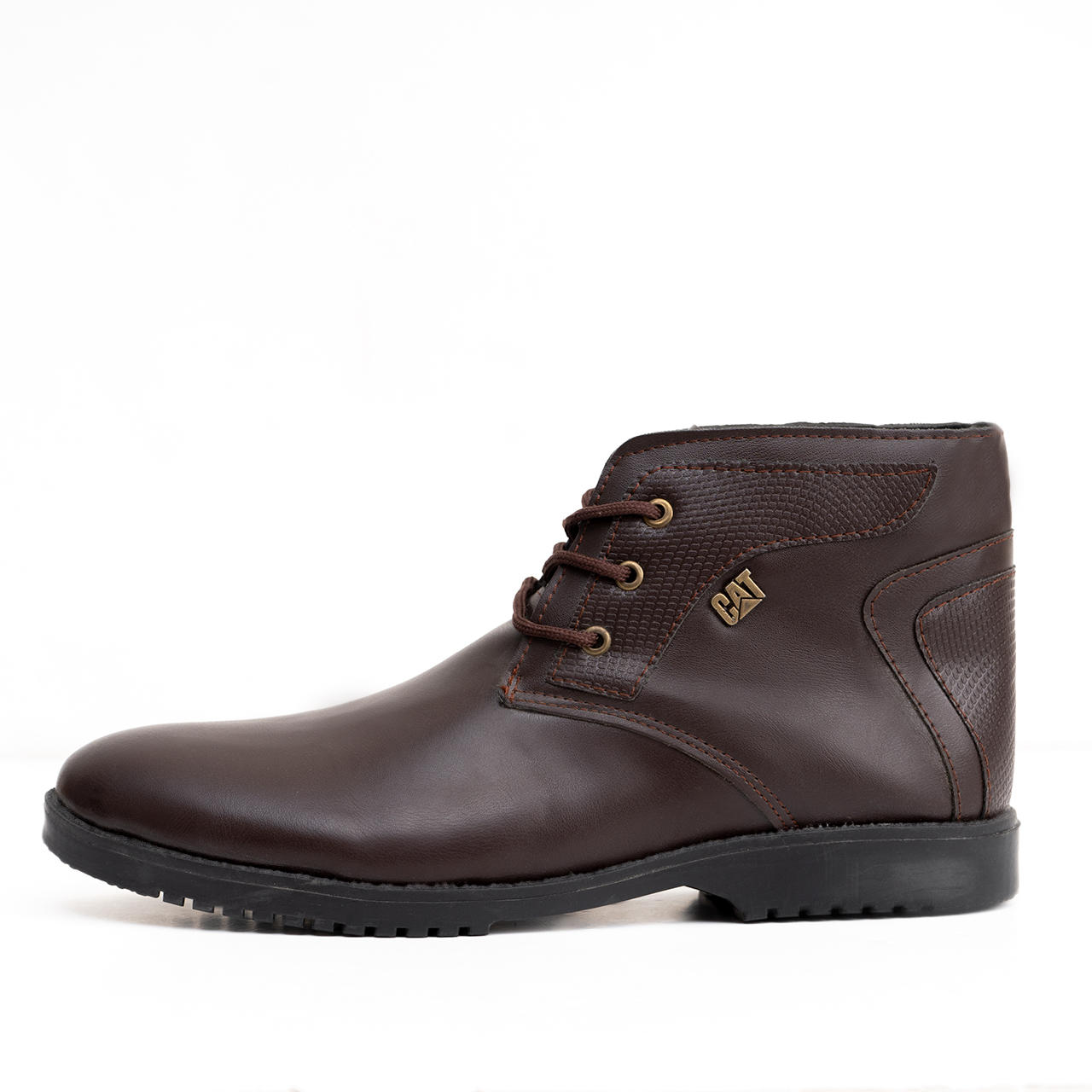 نیم بوت CAT مردانه قهوه ای مدلCatano