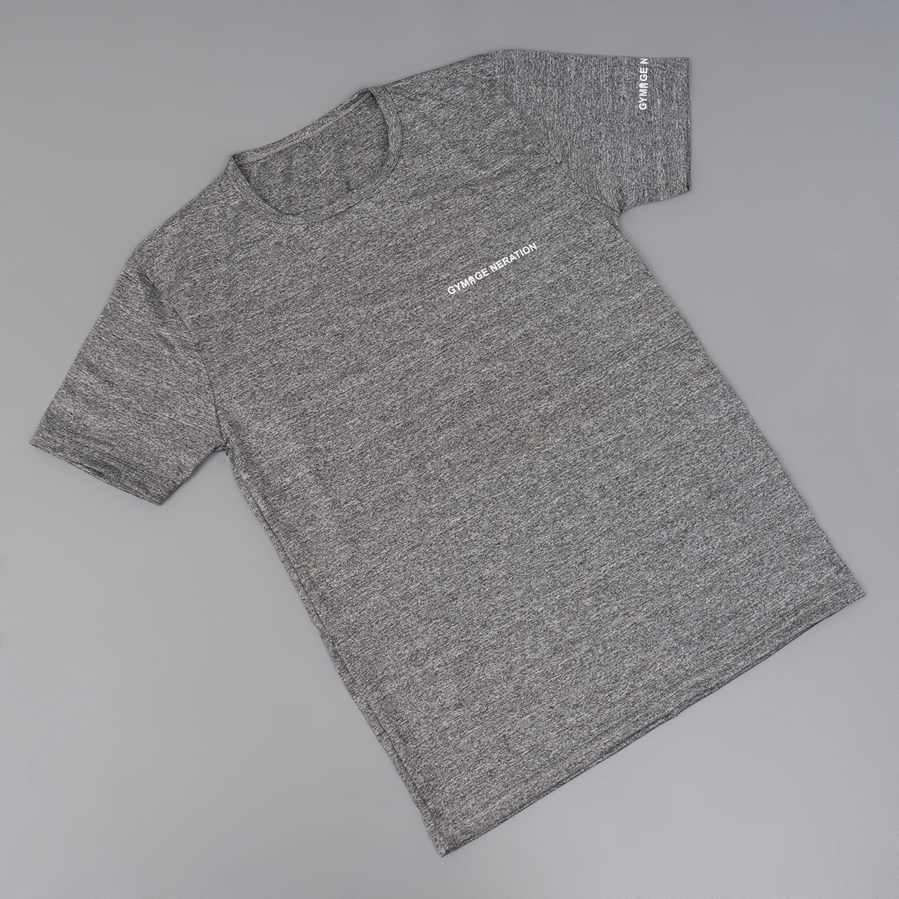 تیشرت مردانه طوسی مدل X180