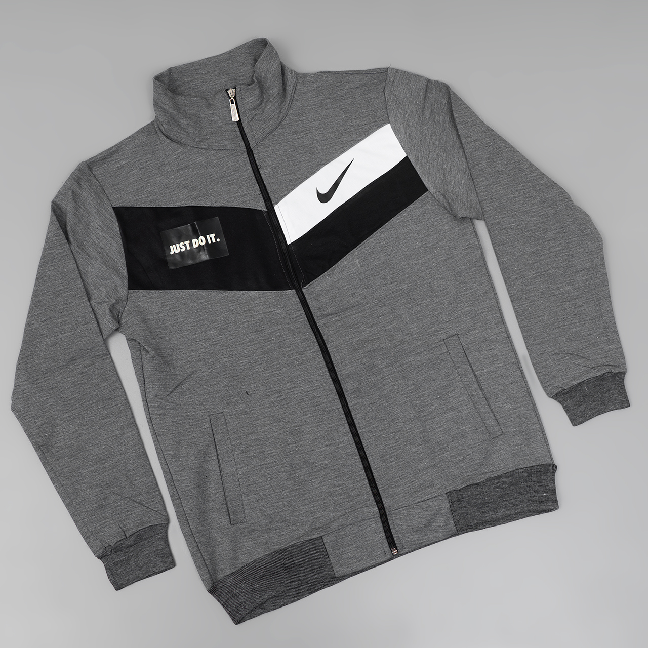 سویشرت مردانه نایک طوسی مدل X163