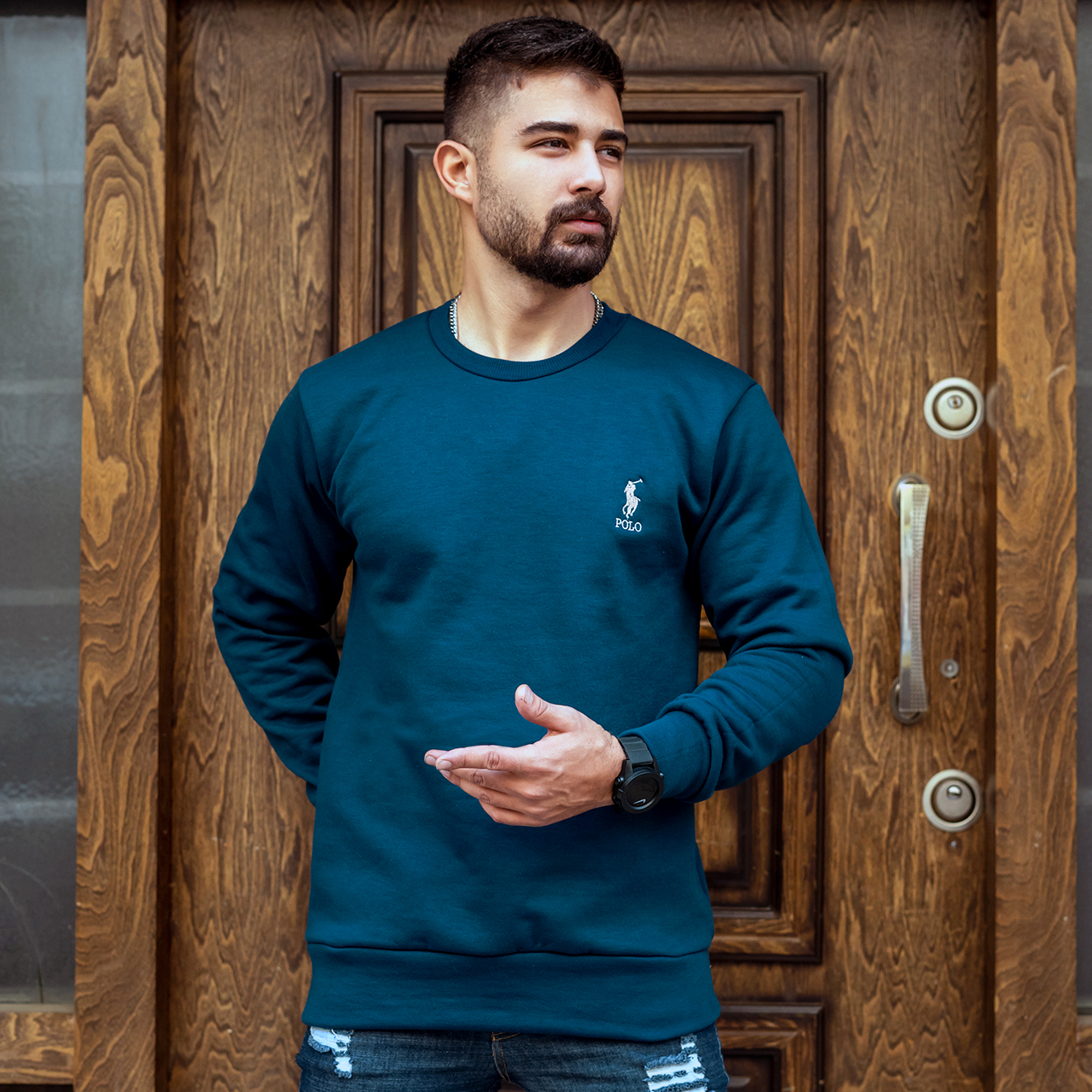 دورس مردانه polo سرمه ای مدلLexi