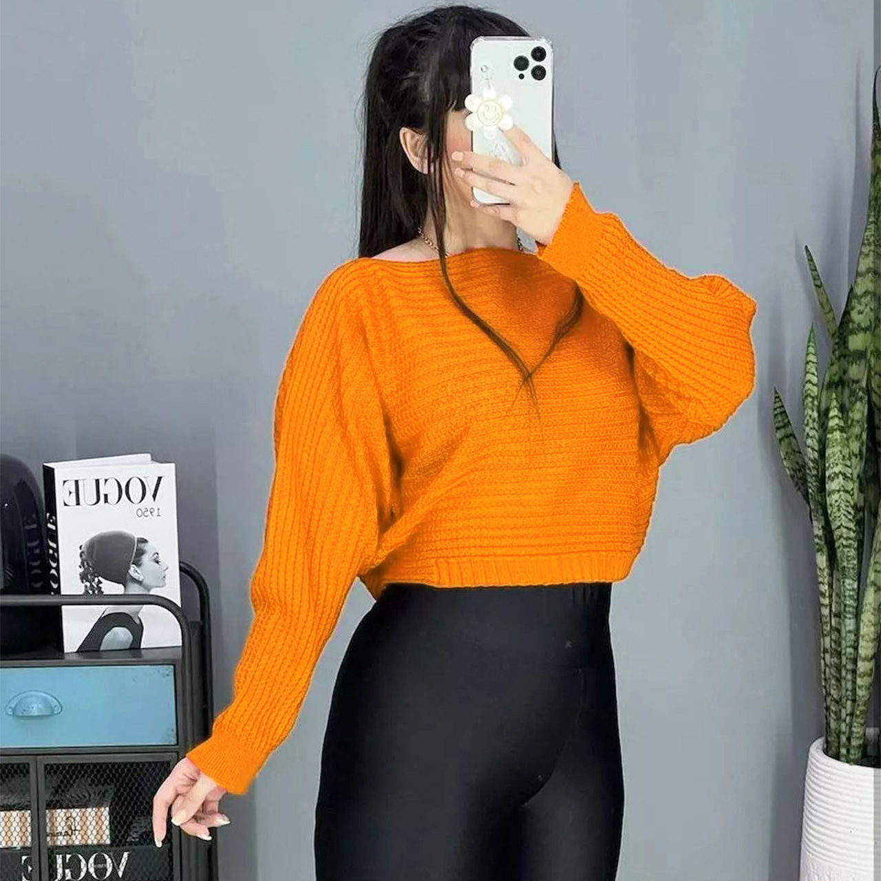 نیم تنه دخترانه نارنجی مدل Bita