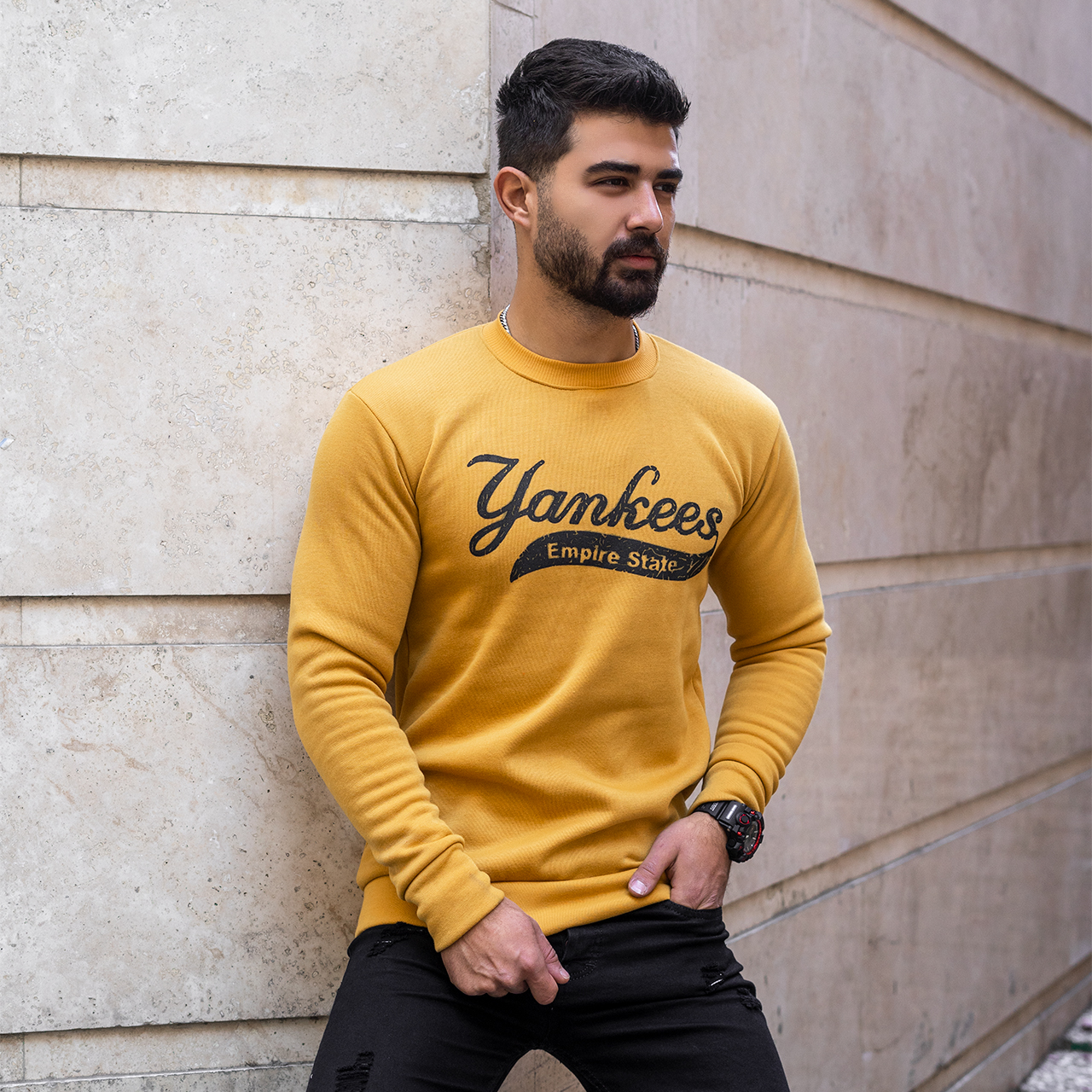 دورس مردانه Yankeesخردلی مدل Arsin