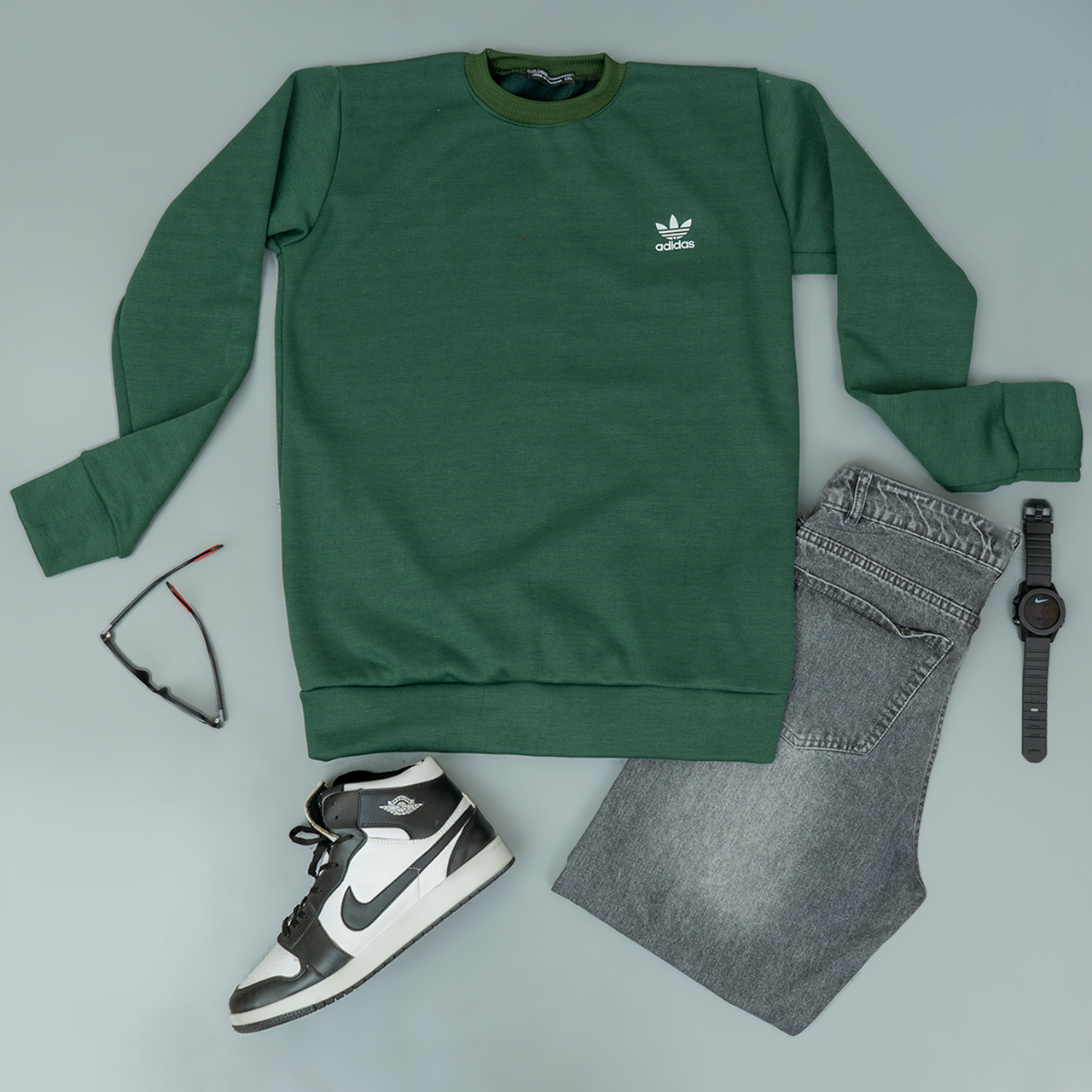 دورس مردانه Adidas سبزمدل Zoka