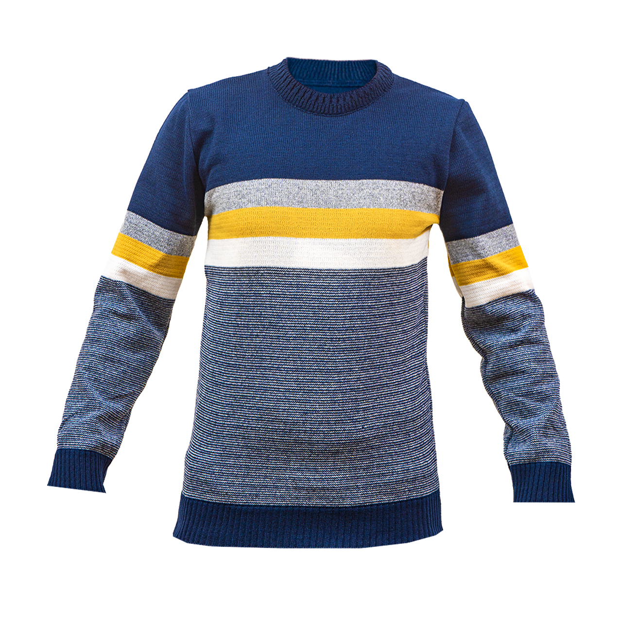 پلیور مردانه آبی مدل MISHA