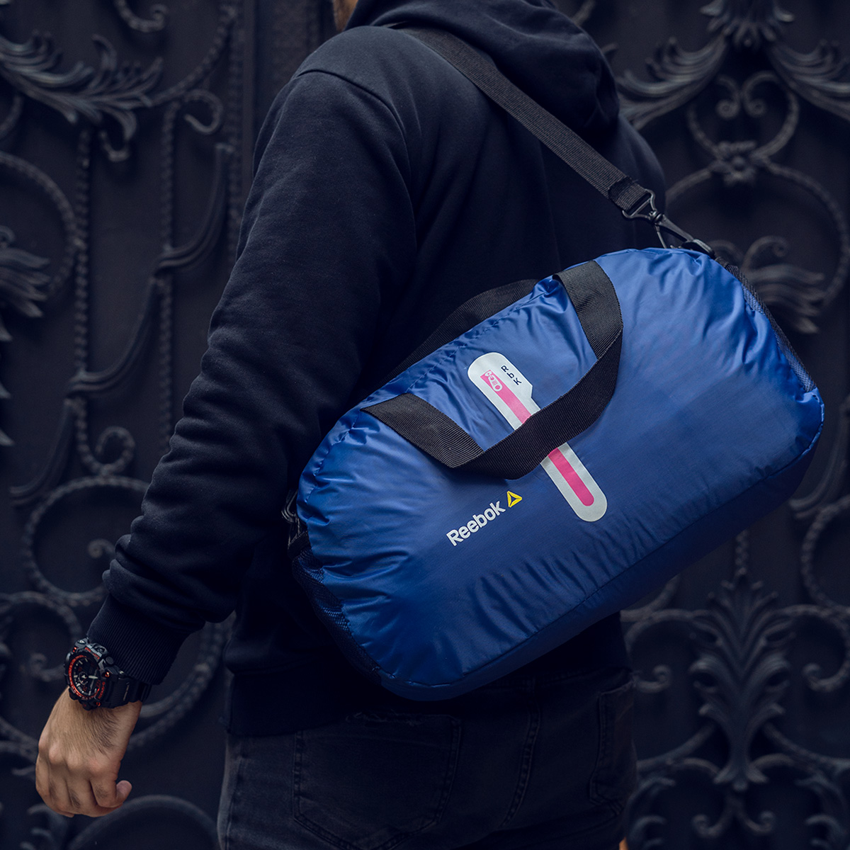 ساک ورزشی Reebok آبی مدل RAVA