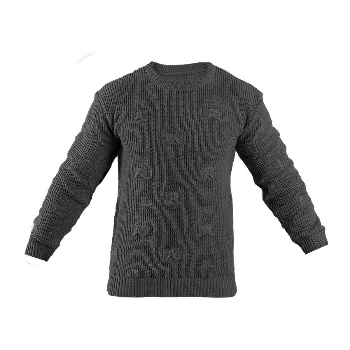 پلیور زاپ دار دودی مردانه مدلDeta