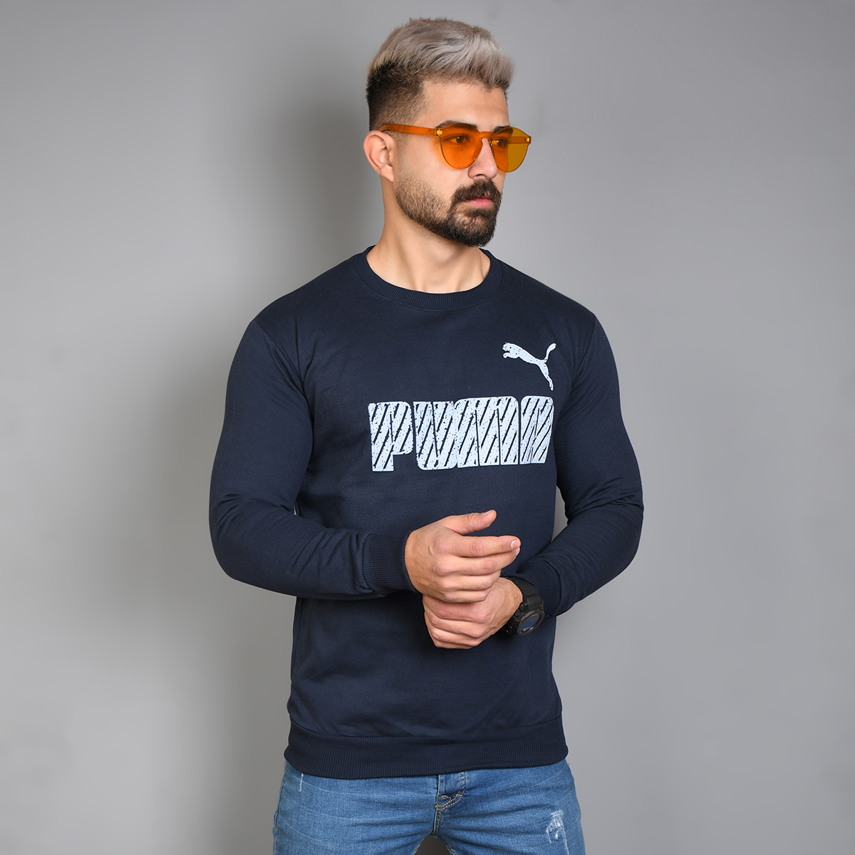 دورس مردانه Puma سرمه ای مدل varan