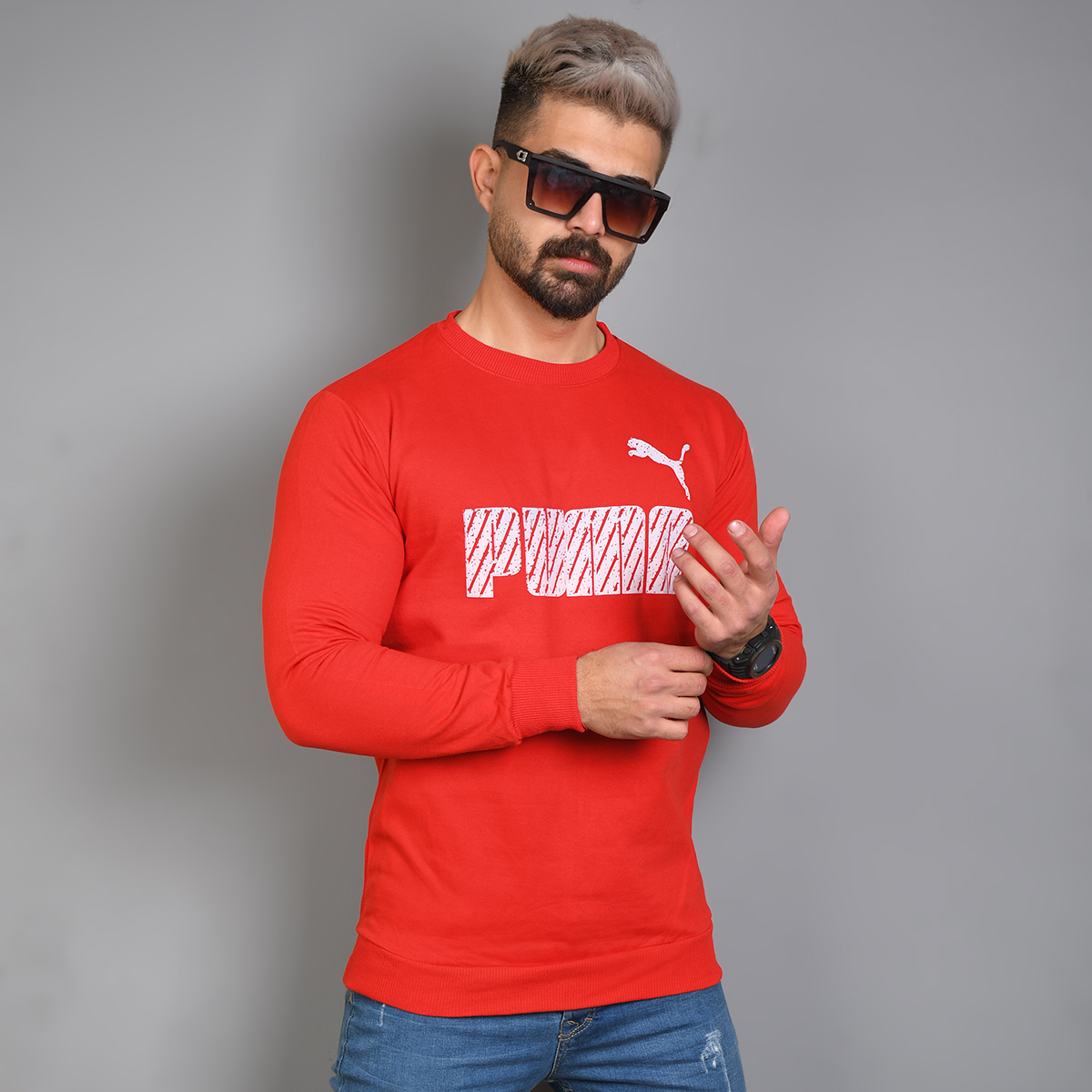 دورس مردانه Puma قرمز مدل varan