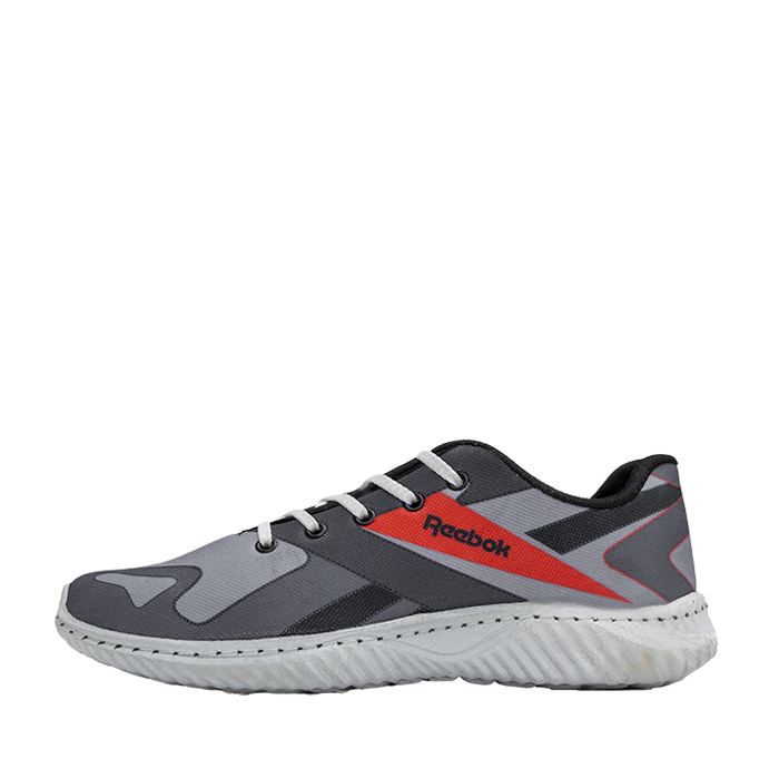 کفش ورزشی (T) ریبوک طوسی قرمز مردانه مدل adena