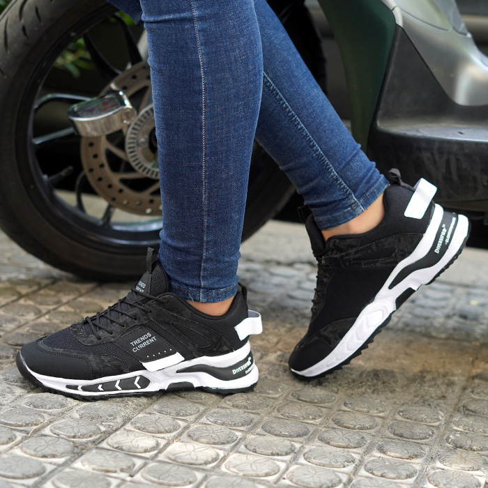 کفش ورزشی مردانه مشکی مدل MANIL