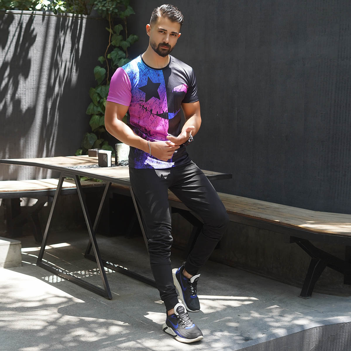 ست تیشرت شلوار مردانه مدل Aran