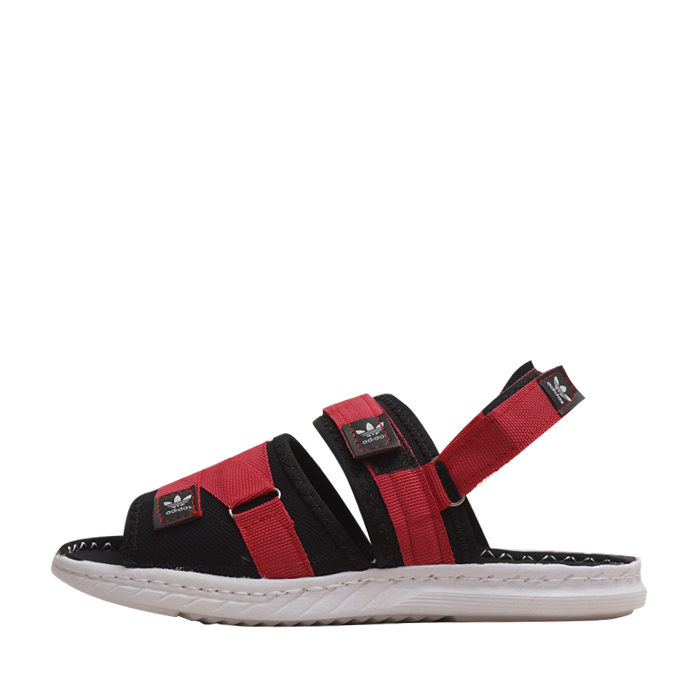 صندل مردانه قرمز مشکی مدل Havin