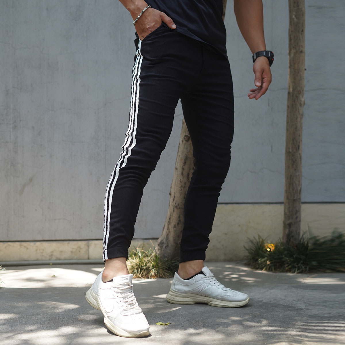 شلوارمردانه مشکی مدل Vesam