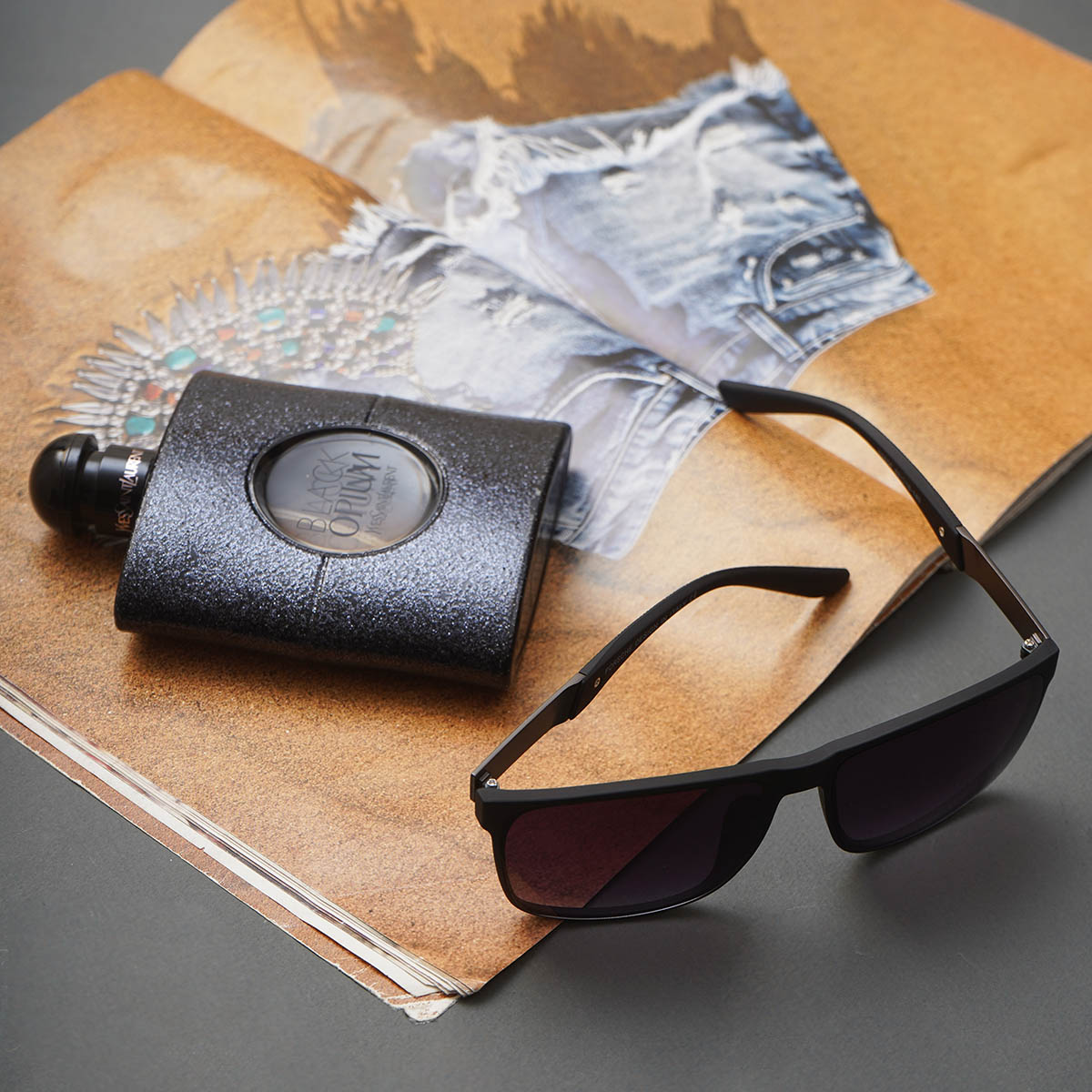 عینک مشکی مردانه مدل Porsche